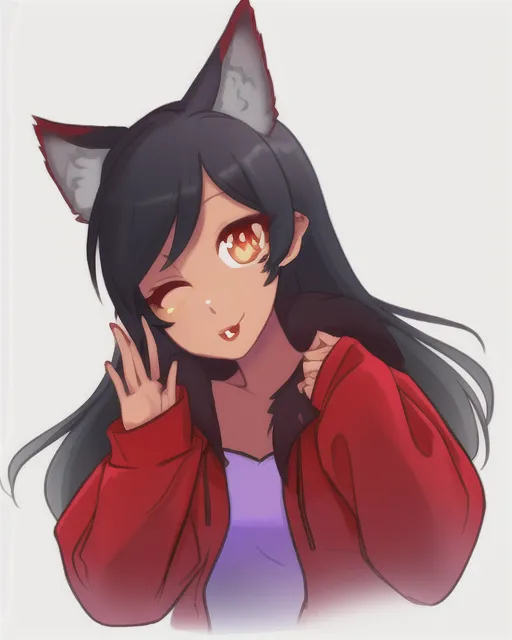 Aphmau a Wolf! - AI Photo Generator - starryai