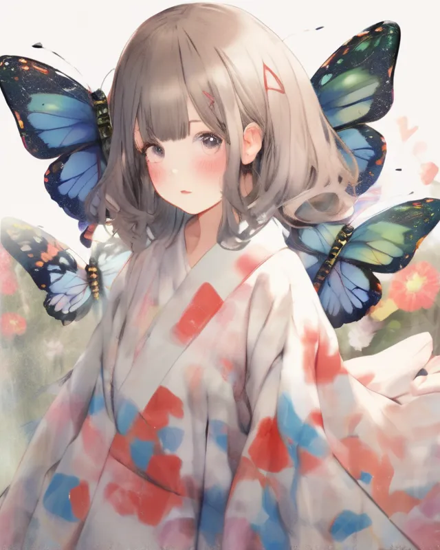 butterfly girl