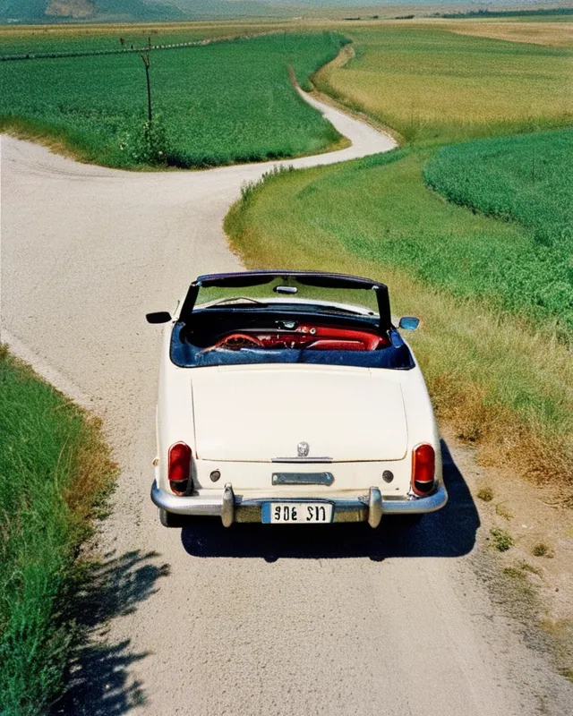 1963 alpha Ramero spider top old - Free AI Photo Generator - starryai