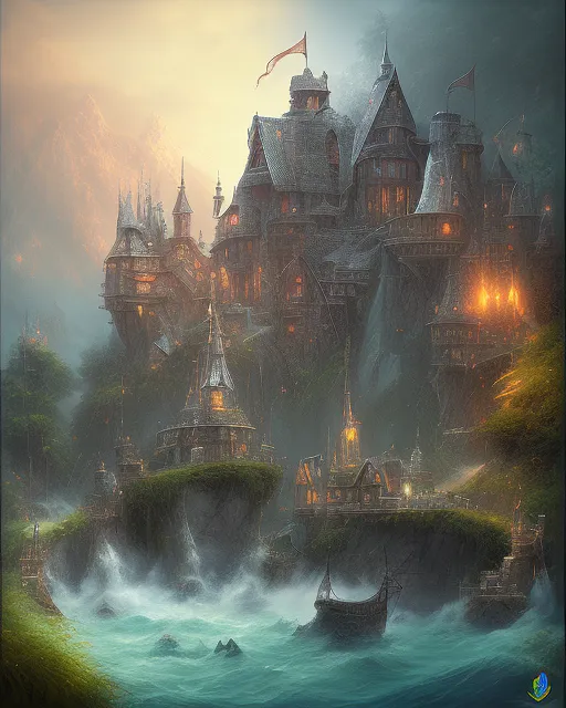 Fantasy world - Free AI Photo Generator - starryai