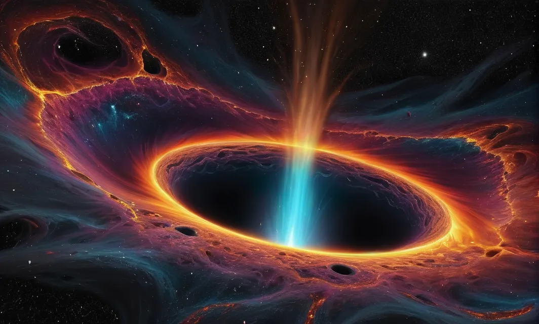 Unique masterpiece black hole , - Free AI Photo Generator - starryai