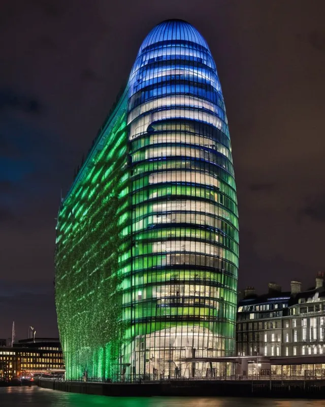 Visualize Cucumber building UHD - Free AI Photo Generator - starryai