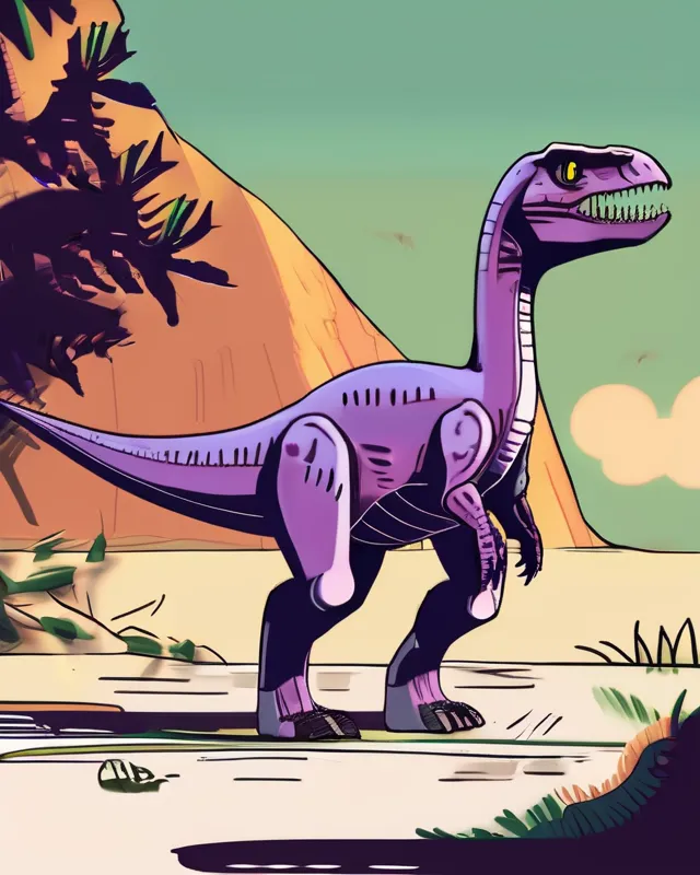 A really cool dinosaur 