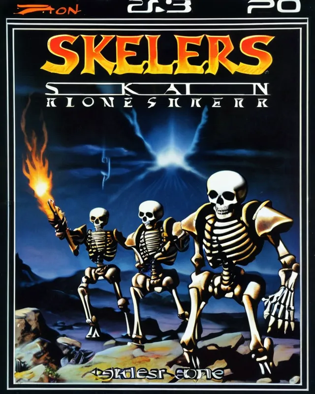 Gnostic, magick, stone skeleton robots, skeleton metal, robot blood tanks, army of the skeleton robots, robot army, playstation, ps1, ps one, playstation one, demon skeletpn stone army, emerging from stone, fire and stone, skeletons, slektons, skellers, game title: "skellers", "skellers" 