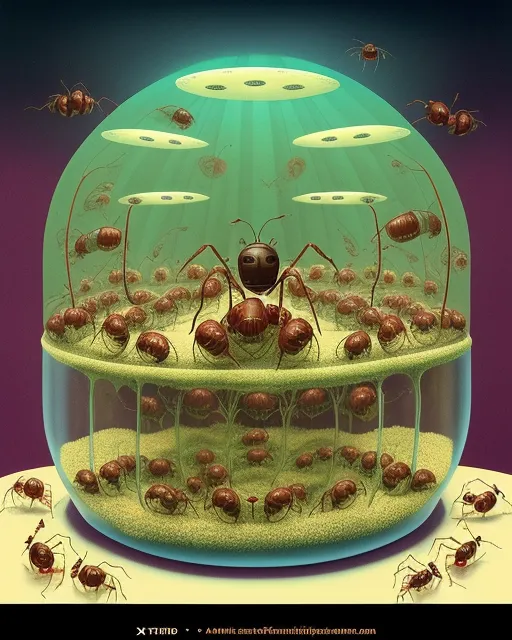 An ant farm