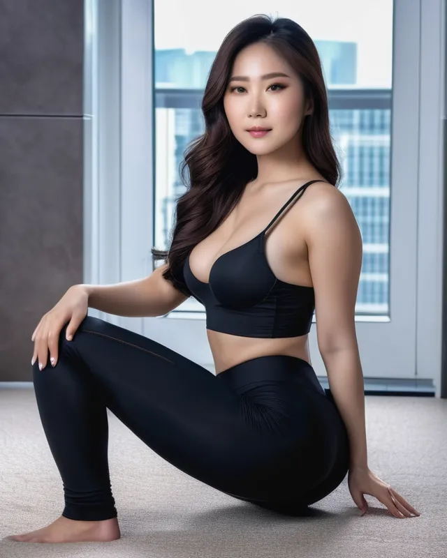Tight-fitting yoga leggings, very cute Chinese – Fashion, Beauty