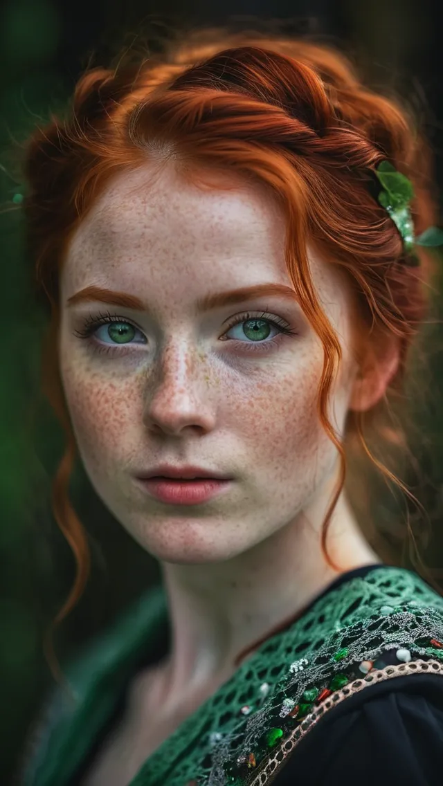 Red-Haired Scottish Lass