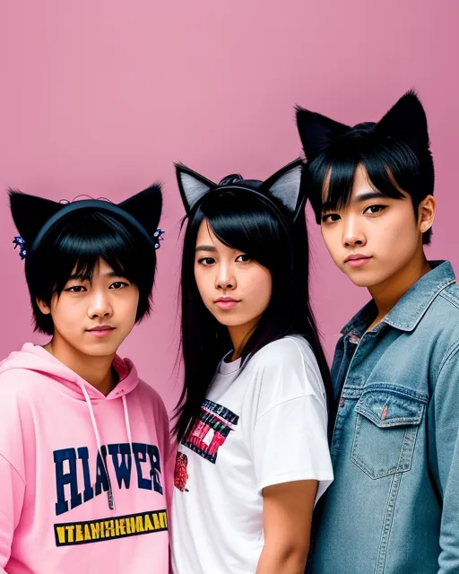 Cat Ears - Free AI Photo Generator - starryai