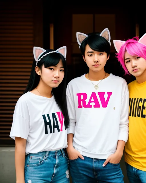 Cat Ears - Free AI Photo Generator - starryai