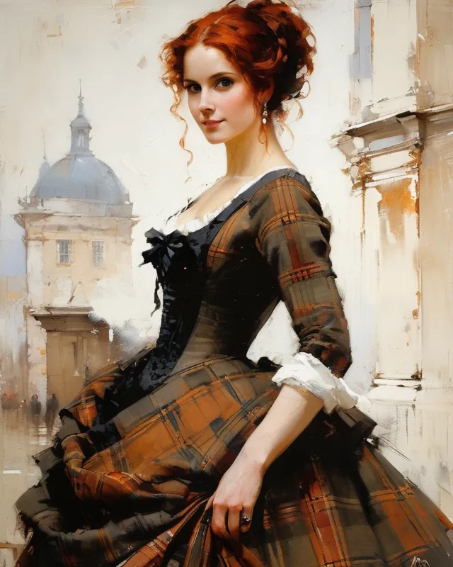 Artwork Andre Kohn, portrait a 1820 - AI Photo Generator - starryai