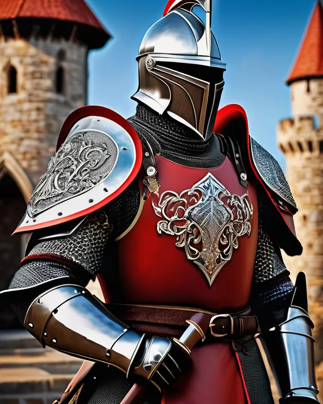 Armored Guard (Version 2) - Free AI Photo Generator - starryai