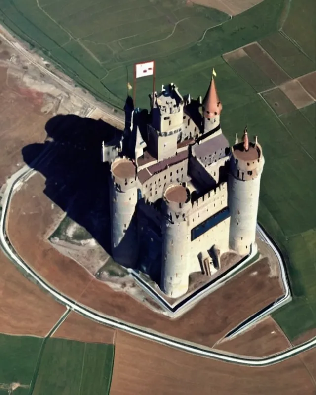 A castle from space 