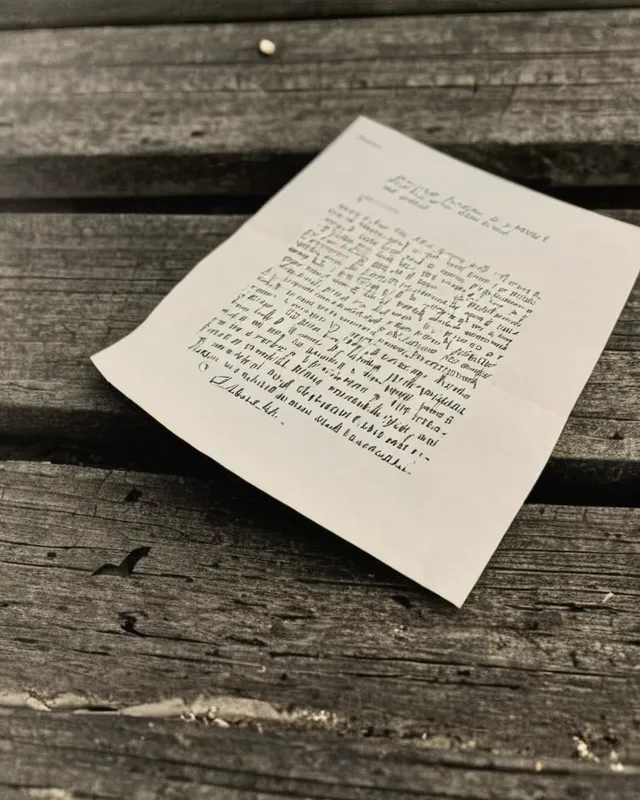 Unsealed on a porch, a letter sat, 
Then you said I wanna leave it again,
Once I saw her on a beach of weathered sand,
And on the sand, I wanna leave it again, yeah