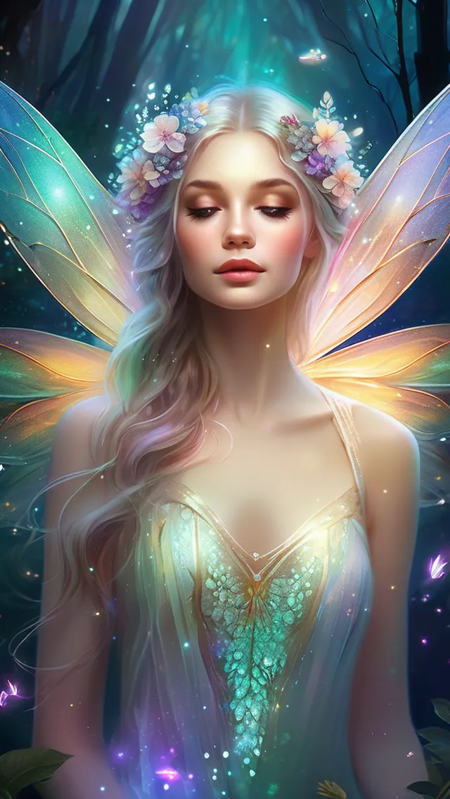 Ethereal Fairy - AI Photo Generator - starryai