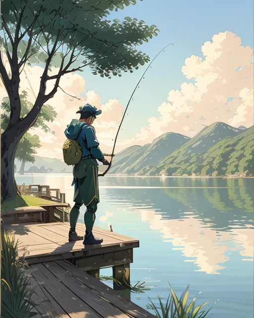 Lakeside Fishing