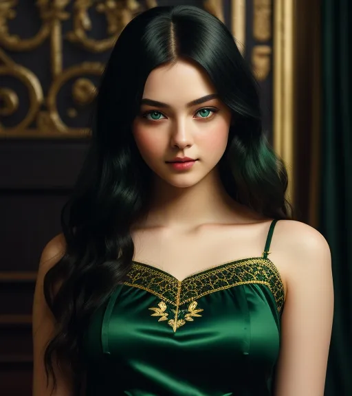 Portrait a Young Woman - Free AI Photo Generator - starryai