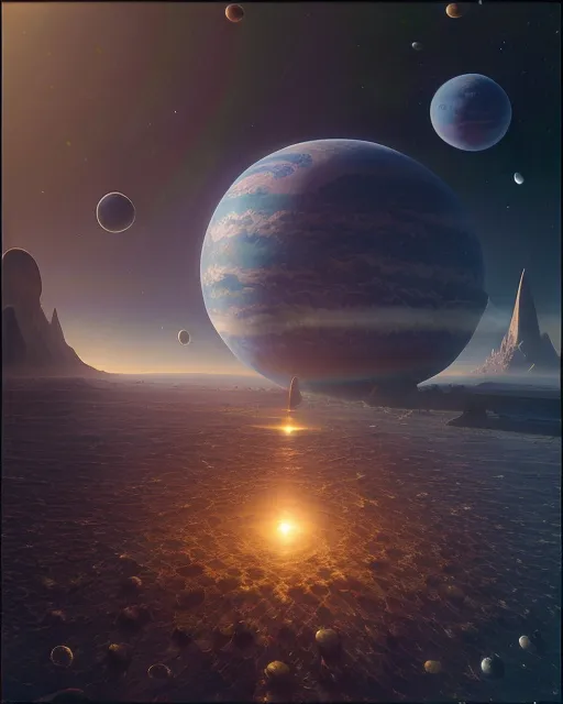 100+ Planet Ai Generated Images - Starryai