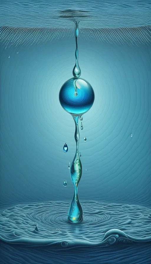 A Water Droplet Explains the Ocean to Droplets Who Know No Oceans