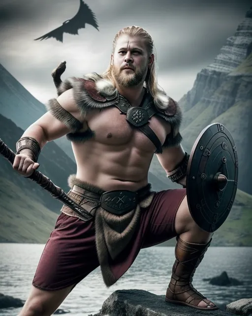 Son of Odin from Norse Mythology and Hera from Greek mythology 