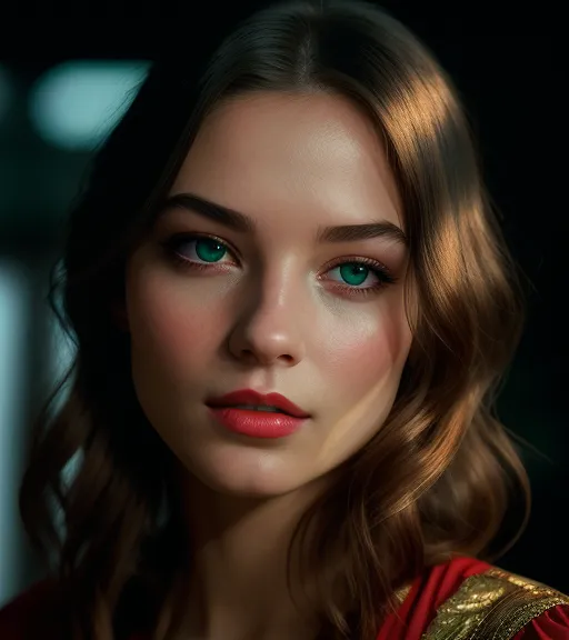 Portrait a Young Woman - Free AI Photo Generator - starryai