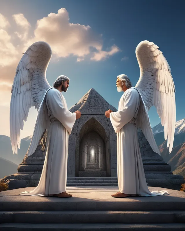 Angels’ Rock Roll (Version 1) - Free AI Photo Generator - starryai