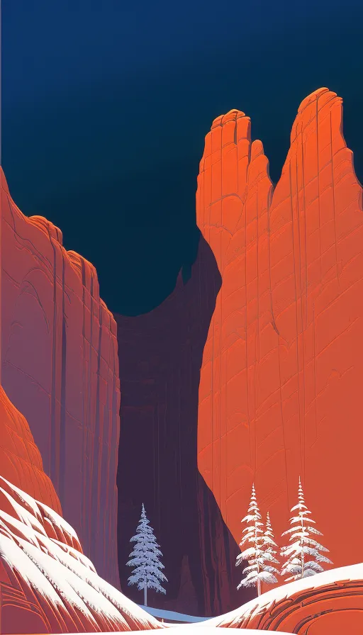 mountain peaks - Free AI Photo Generator - starryai