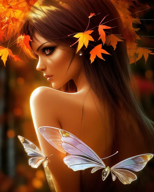 Beautiful Lady of the Autumn 
