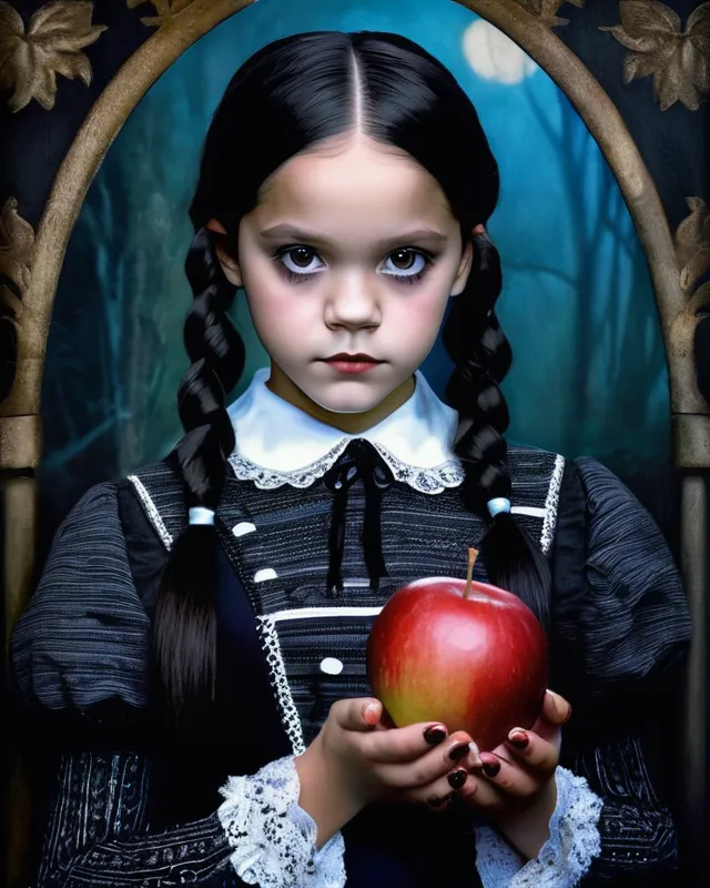 A hauntingly beautiful portrait - Free AI Photo Generator - starryai