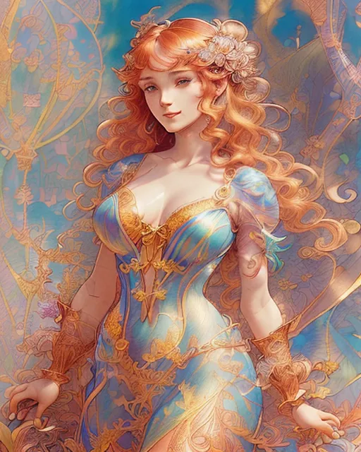 Brian Froud inspired {Hyper Detailed Gorgeous Rapunzel wearing  a long pink dress} ((( Hourglass figure, Carne Griffiths, Michael Garmash, Frank Frazetta, Castle Background, Jean Baptiste Monge, Victo Ngai, Detailed, Vibrant, Sharp Focus, Character Design, Wlop, Artgerm, Kuvshinov, Character Design, Unreal Engine , Pixar, Shiny Aura, TXAA, 32k, Fanbox, Highly Detailed, Dynamic Pose, Intricate Motifs, Organic Tracery, Perfect Composition, Warm Dreamy Tones, Digital Painting, Artstation, Smooth, Sharp Focus, full body, Illustration, Award Winning Style And Composition )))