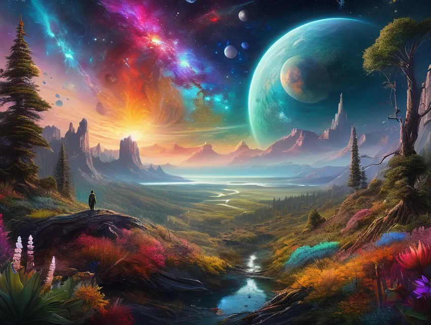 A narrative scene involving a - Free AI Photo Generator - starryai