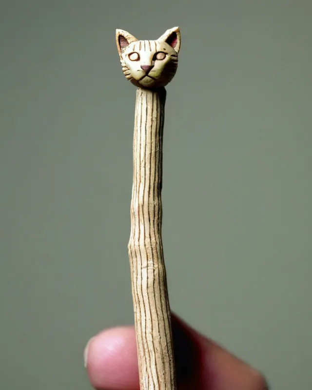 Felineopomorphic sticks