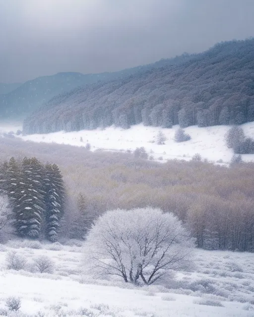 A winter wonderland landscape Bob - Free AI Photo Generator - starryai