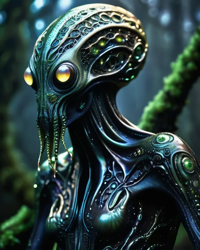 Alien - Free AI Photo Generator - starryai
