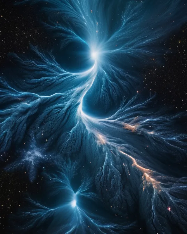 Nebula Currents - Free AI Photo Generator - starryai