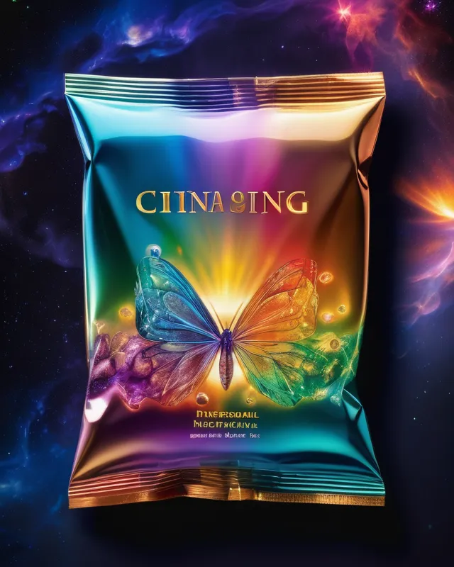 A very unusual crisp packet , - Free AI Photo Generator - starryai