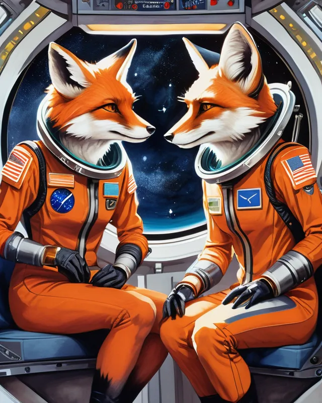 Space Station - Free AI Photo Generator - starryai