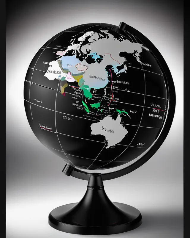 3d globe longitude latitude lines free ai photo generator starryai
