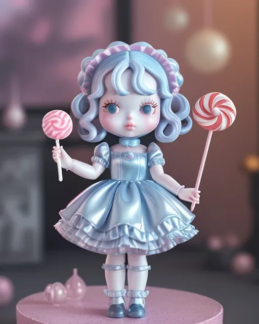 Candy Girl - Free AI Photo Generator - starryai
