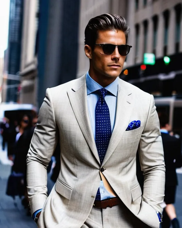 Best dressed man, business man, luxury - AI Photo Generator - starryai