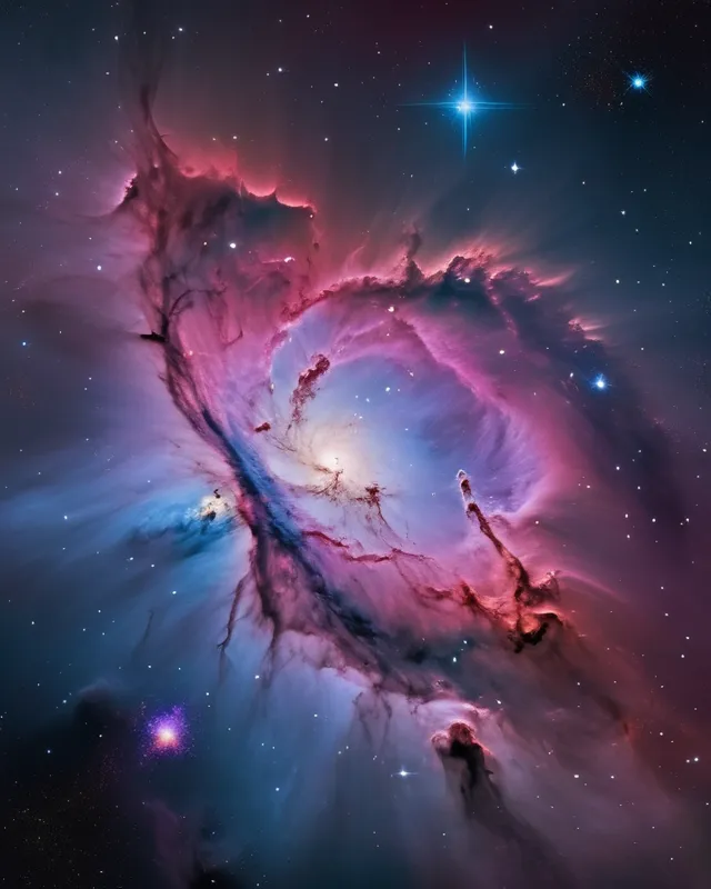 Galaxy Nebula - Free AI Photo Generator - starryai