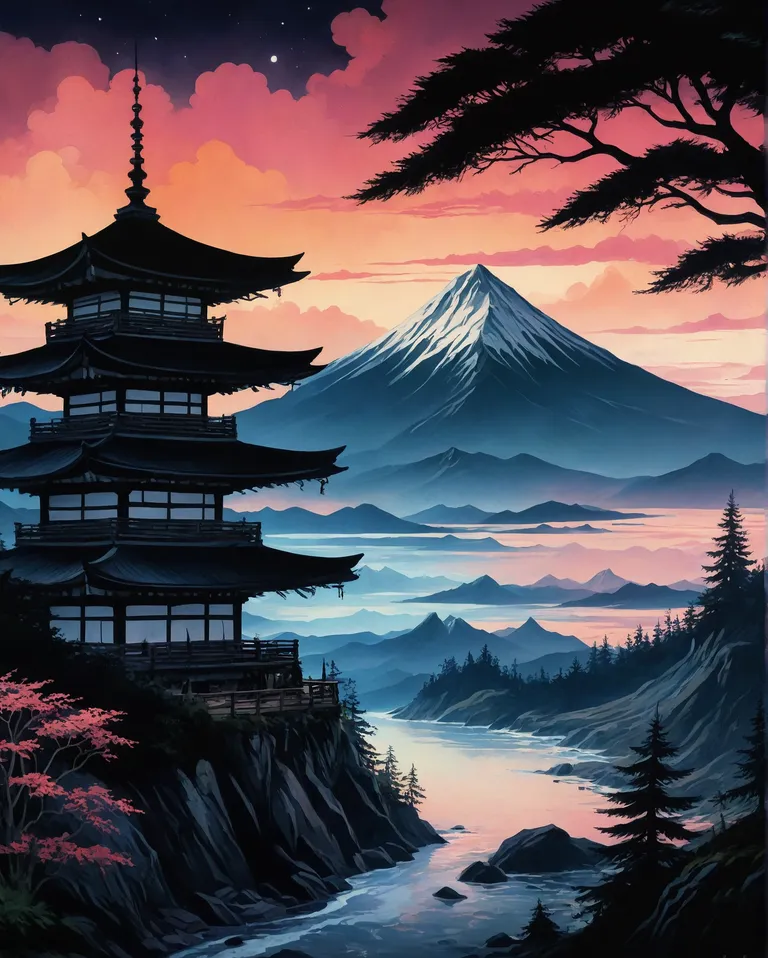 mountain - Free AI Photo Generator - starryai