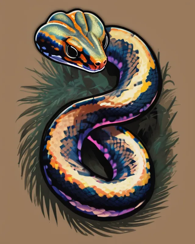 Ball python t-shirt