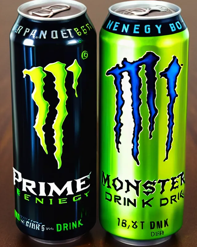 Prime energy drink vs monster energy drink