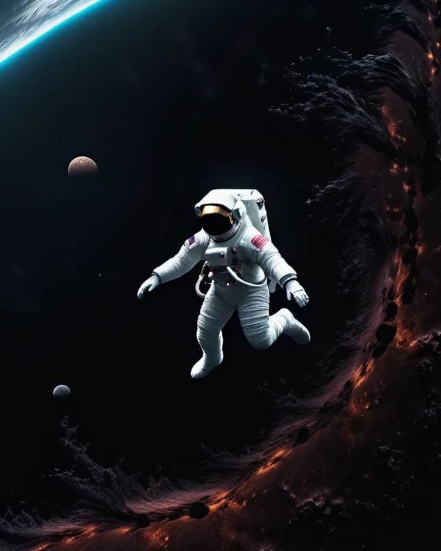 Astronaut space - Free AI Photo Generator - starryai