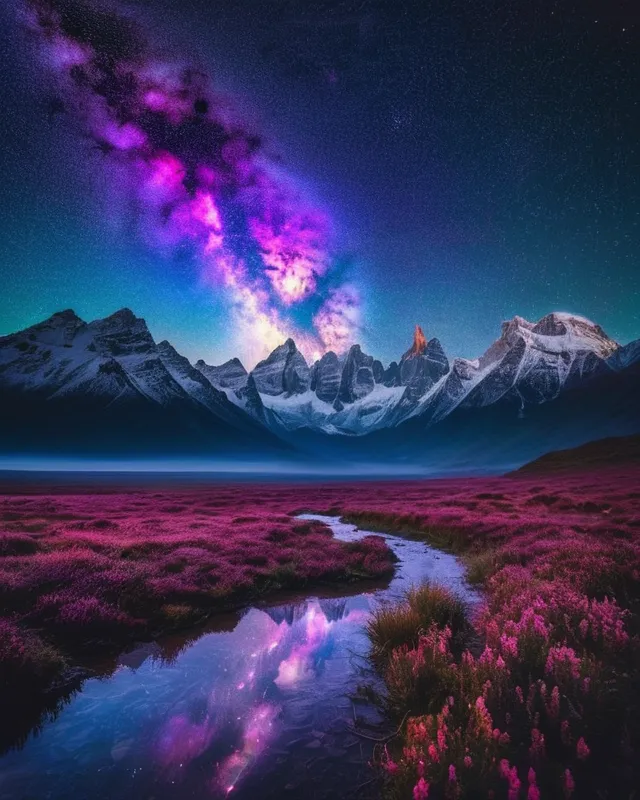 Milky way 🌌 - Free AI Photo Generator - starryai