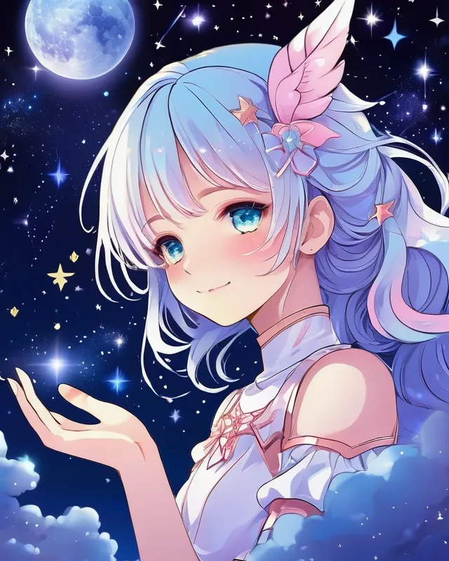 night starry sky sky imaginary as - Free AI Photo Generator - starryai