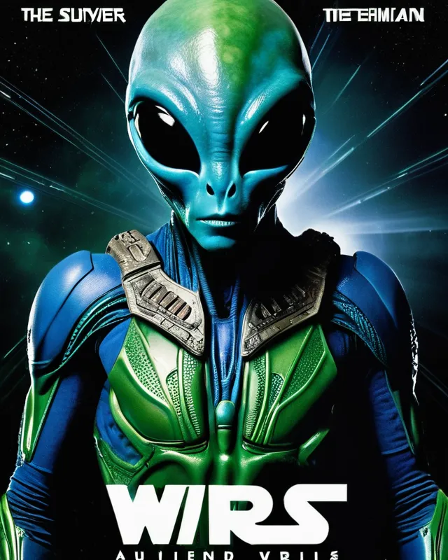 A movie called Alien Survivor 2 - Free AI Photo Generator - starryai