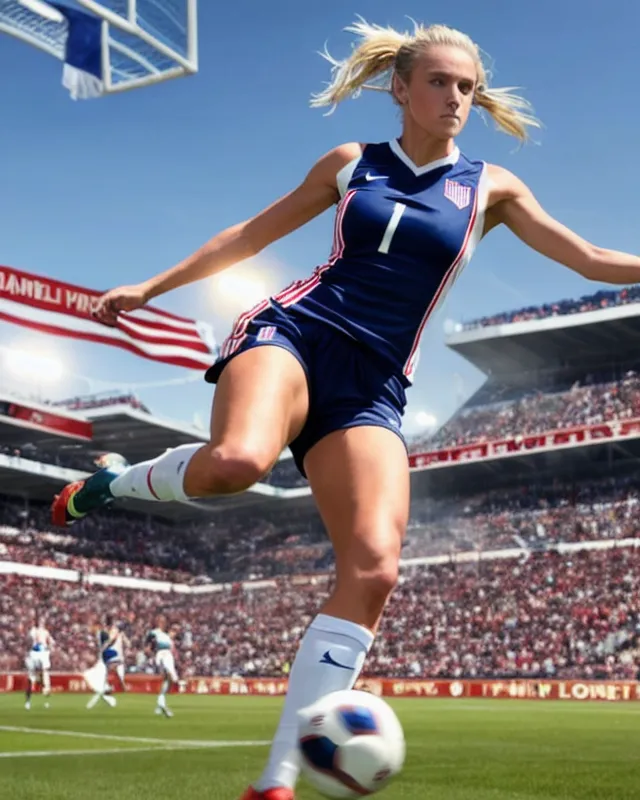 USA Soccer Player.