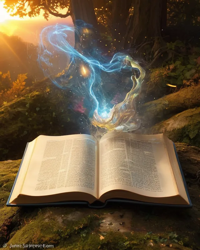 Trapped a good book , realistic - Free AI Photo Generator - starryai