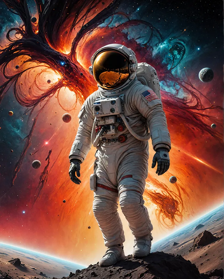 Space exploration - Free AI Photo Generator - starryai